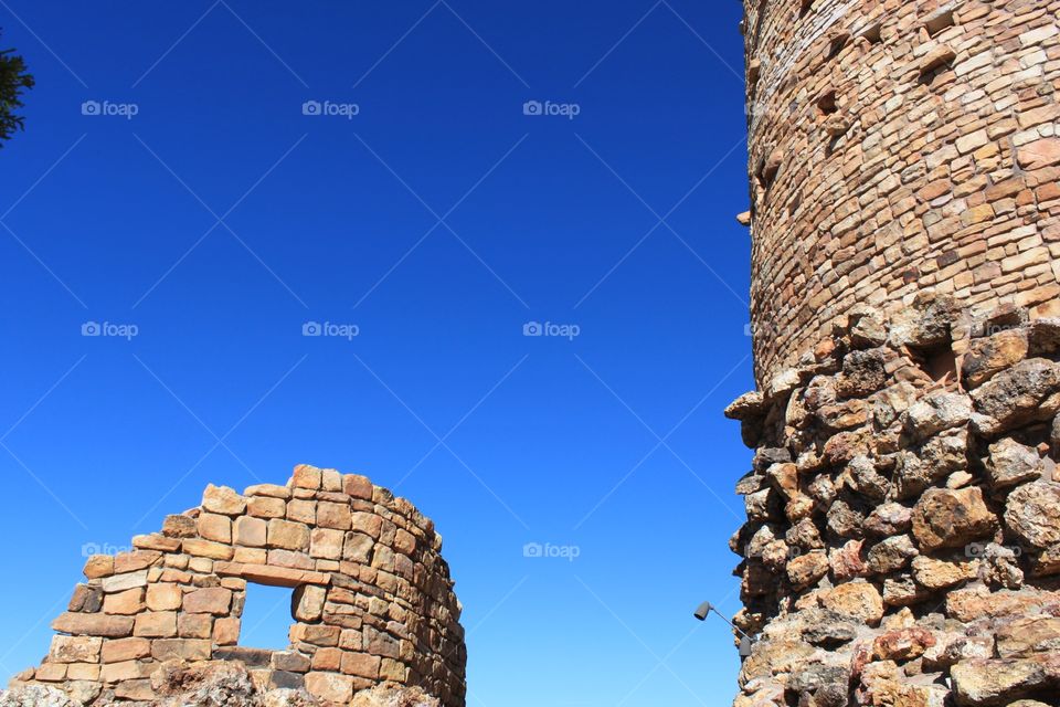 Tower and ruins