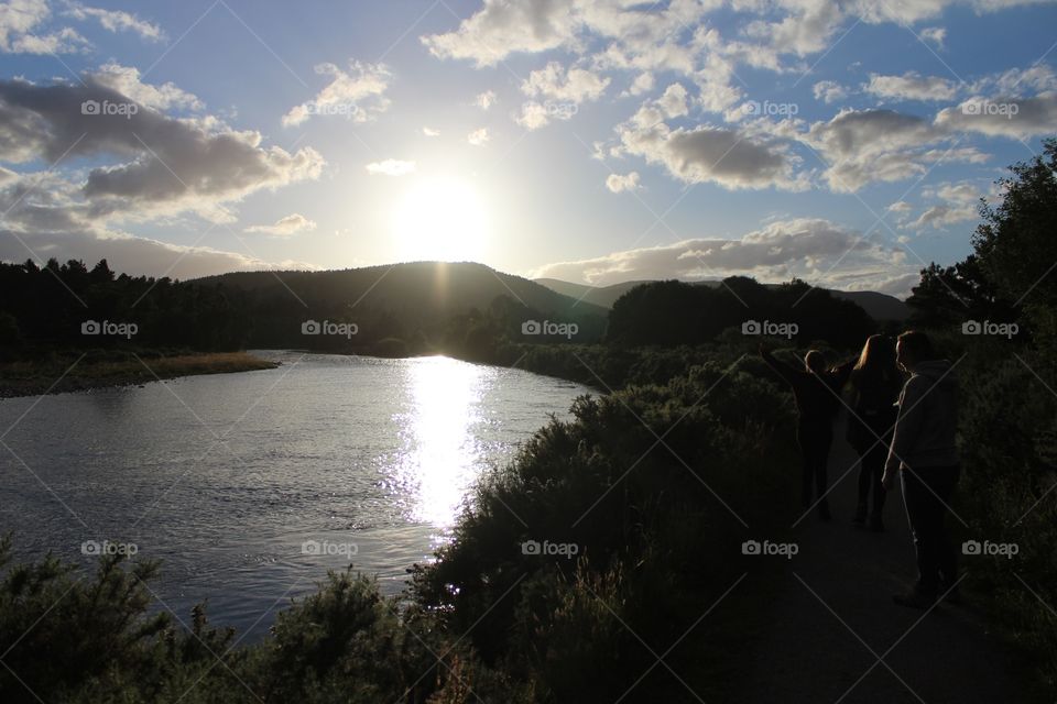 Landscape, Water, Lake, No Person, Sunset