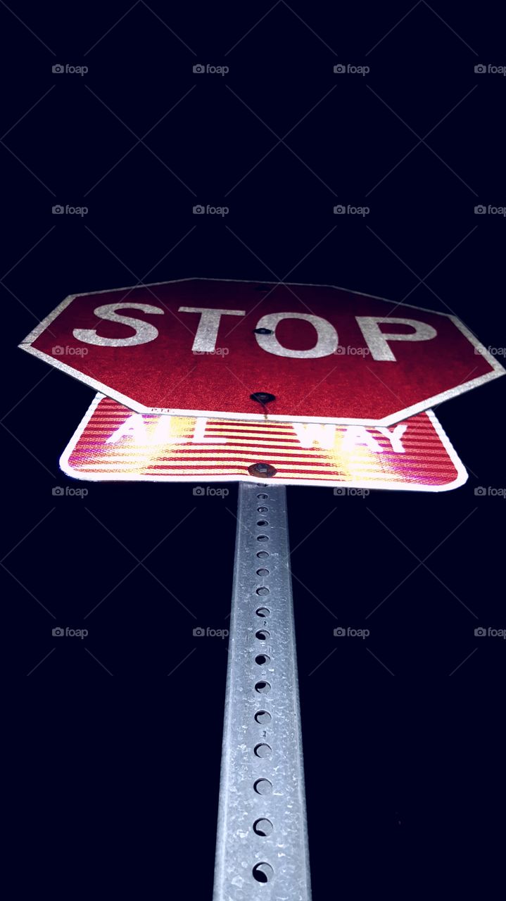 stop. walkong around the block