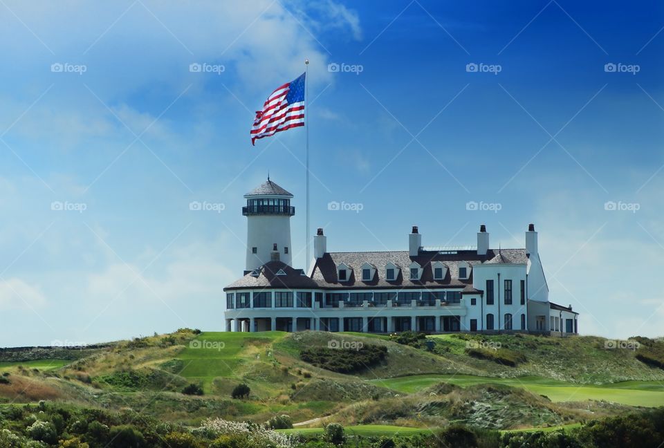 Standing tall over the hill 