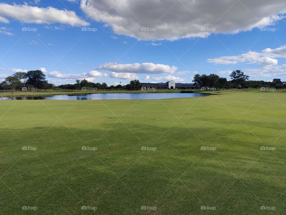 cloudy weather at Bonanza golf course - Africa