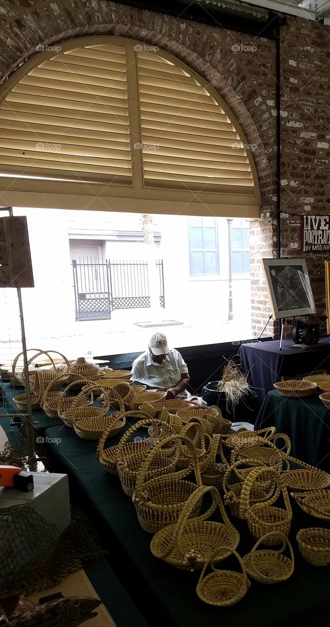 charleston sc basket weaving