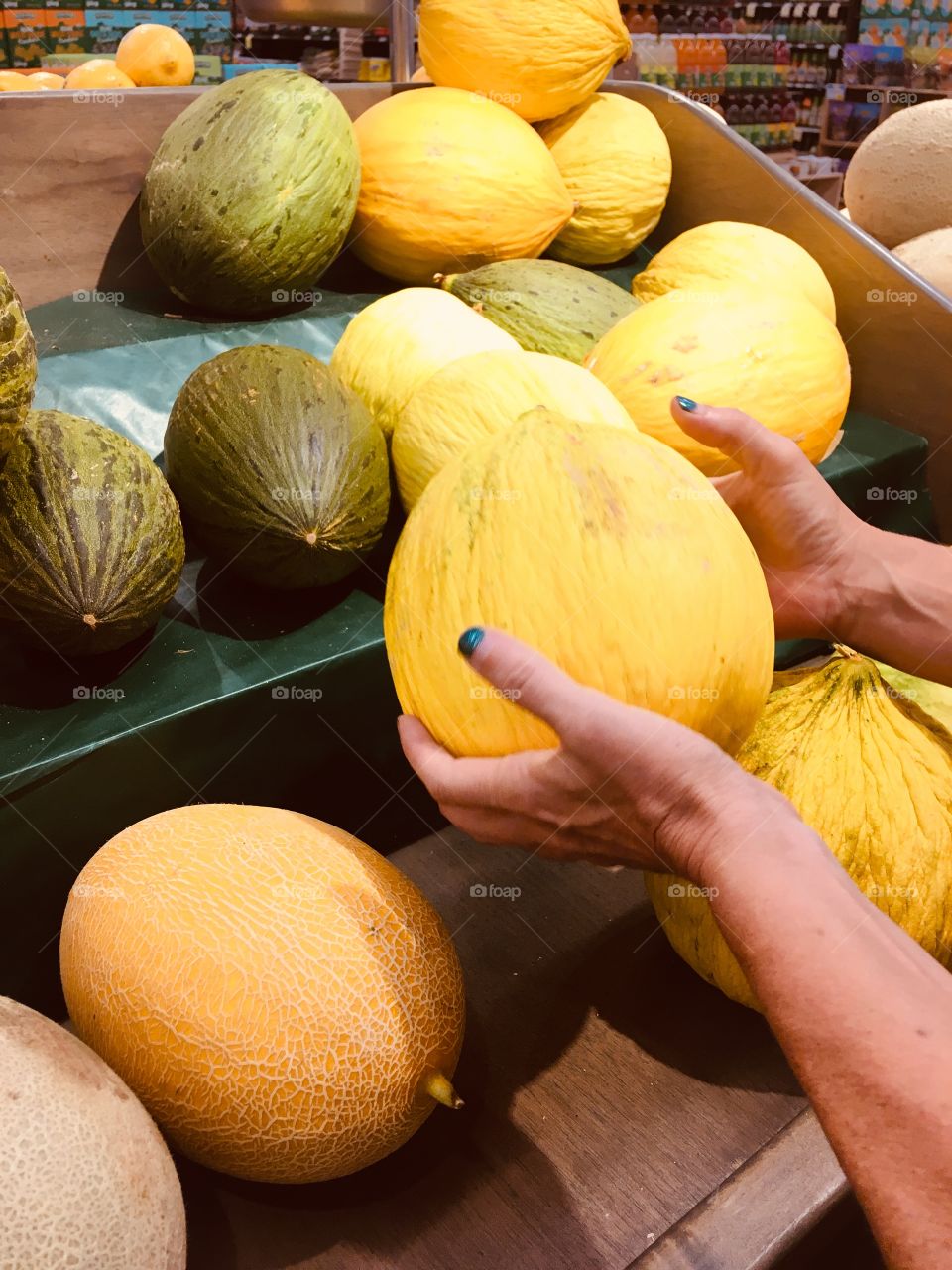 Shopping for something new and fresh.