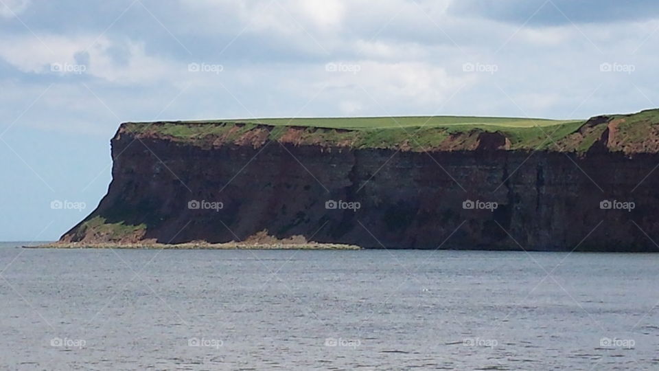 Saltburn cliffs
