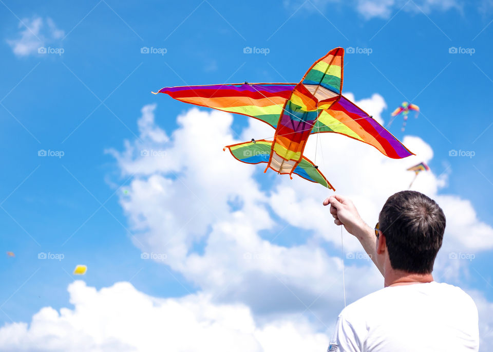 Kite in the sky