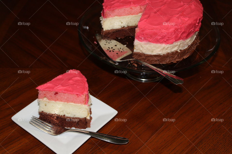 Neapolitan Cake