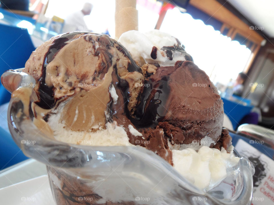food ice cream chocolate by randomandom