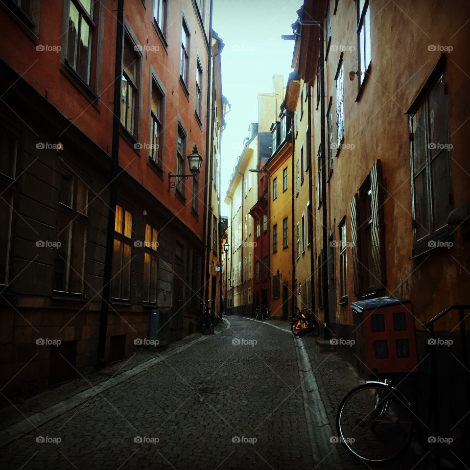 Stockholm old town . Walking through old town in Stockholm is a beautiful experience 