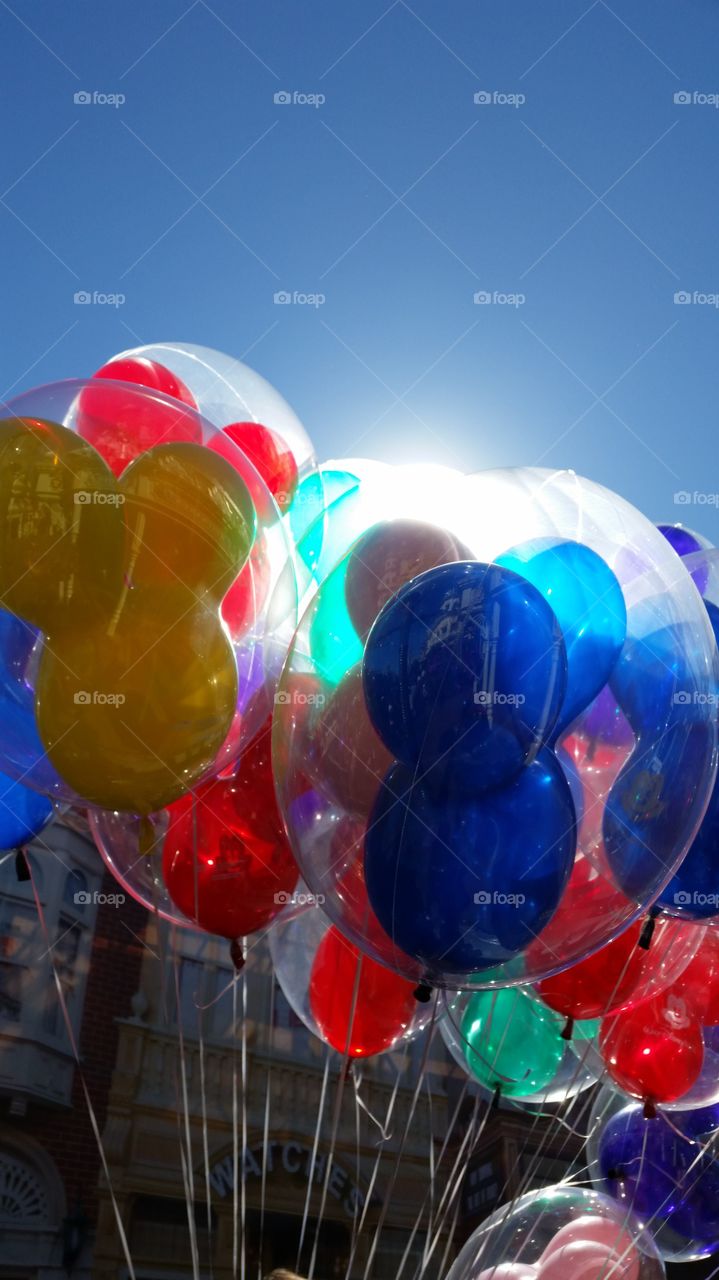 Balloons. WDW