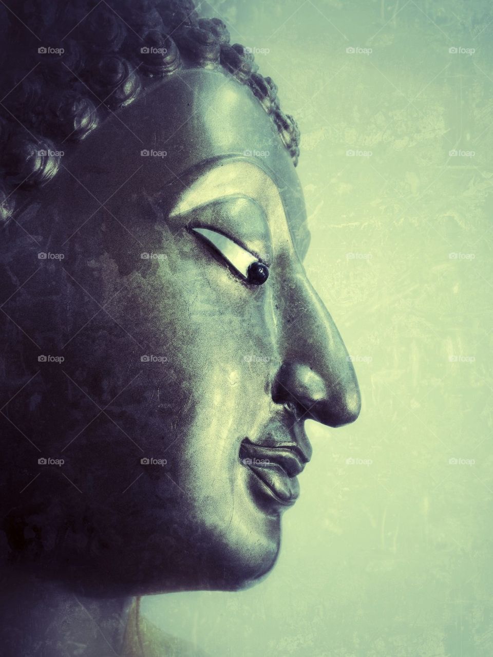 Buddha face image