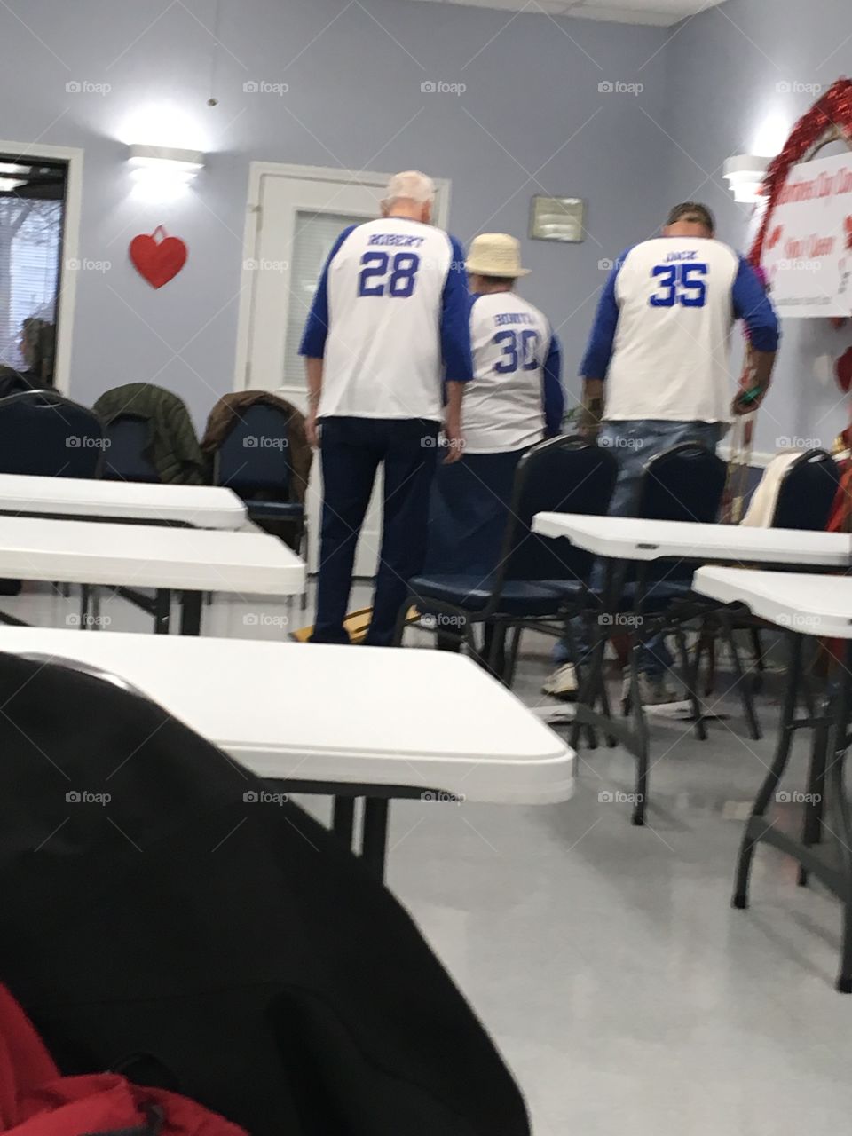 Getting ready for the senior bean bag baseball tournament! Go home town seniors!