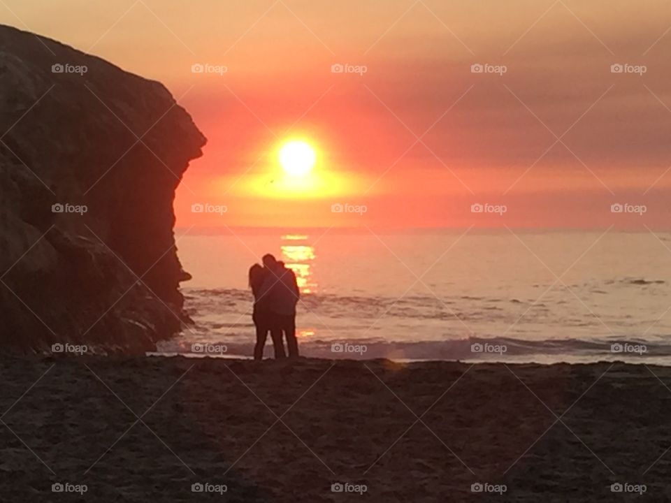 Couple on the beach