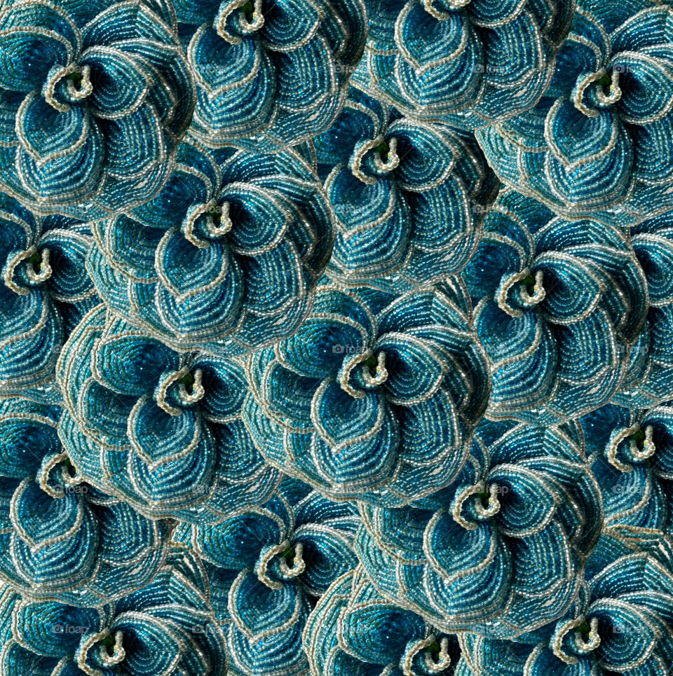 Blue rose texture.