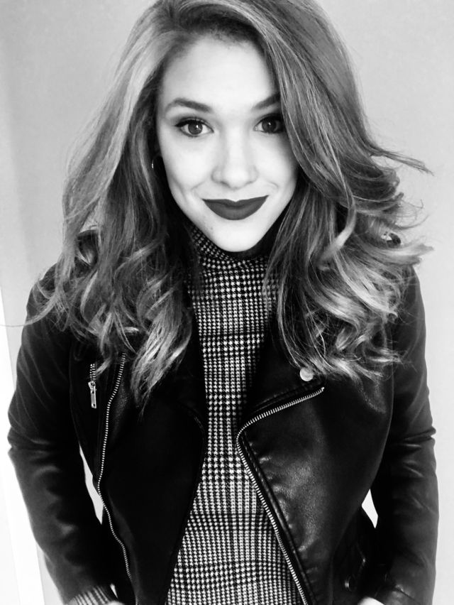 Black and white