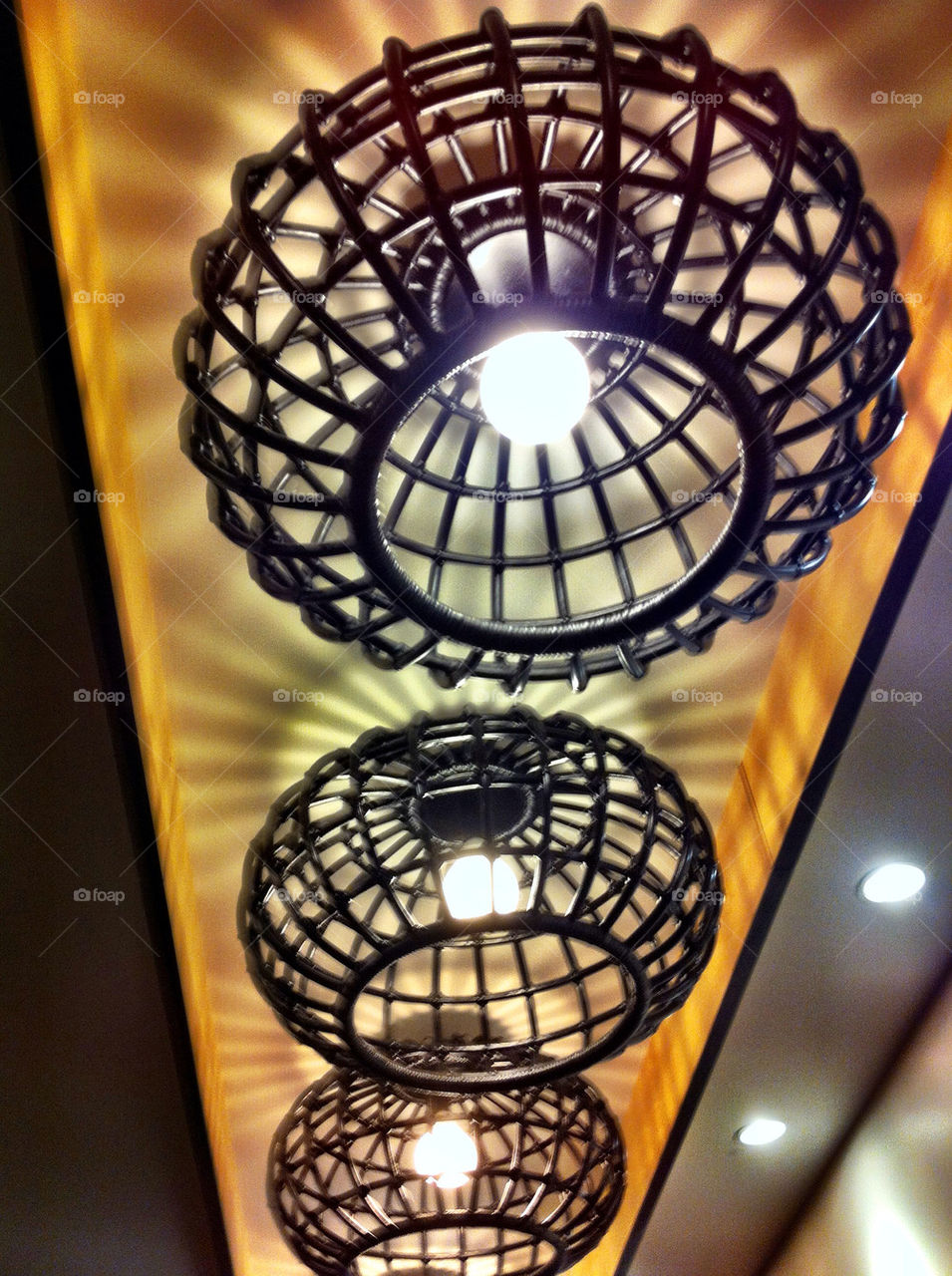 light colors bulb frame by king