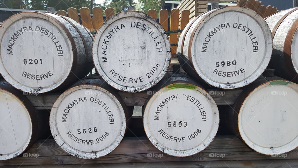 oak barrels
