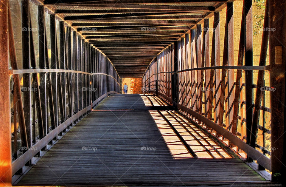 bridge lonely eerie crossing-over by landon