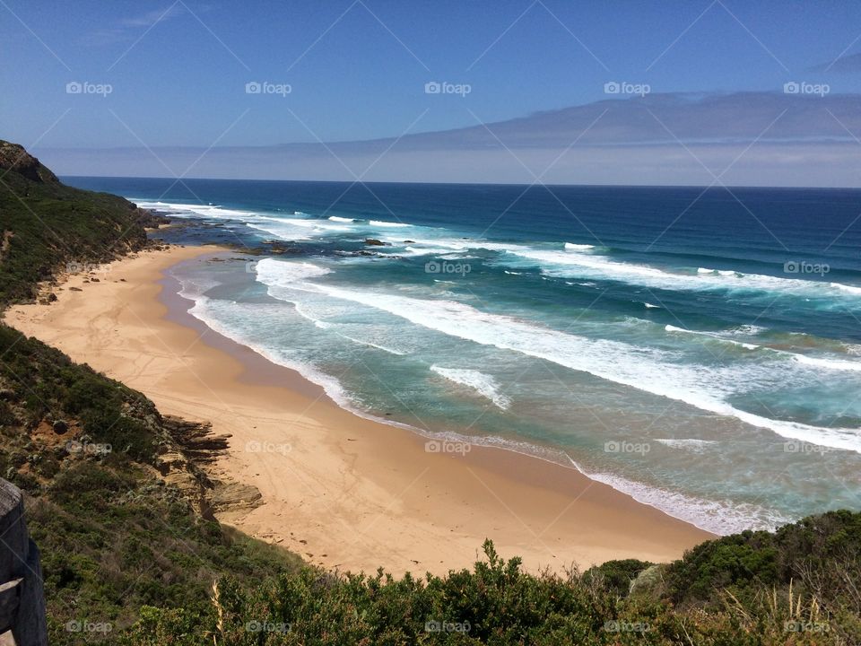 Australian beach outdoors