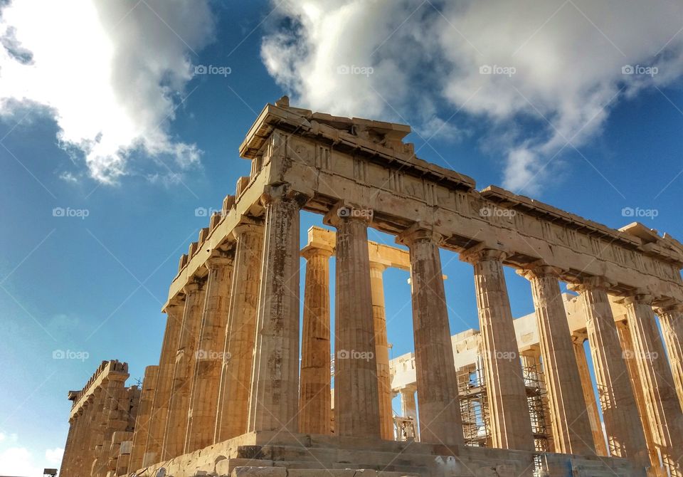 Acropolis in Athens city, Greece!