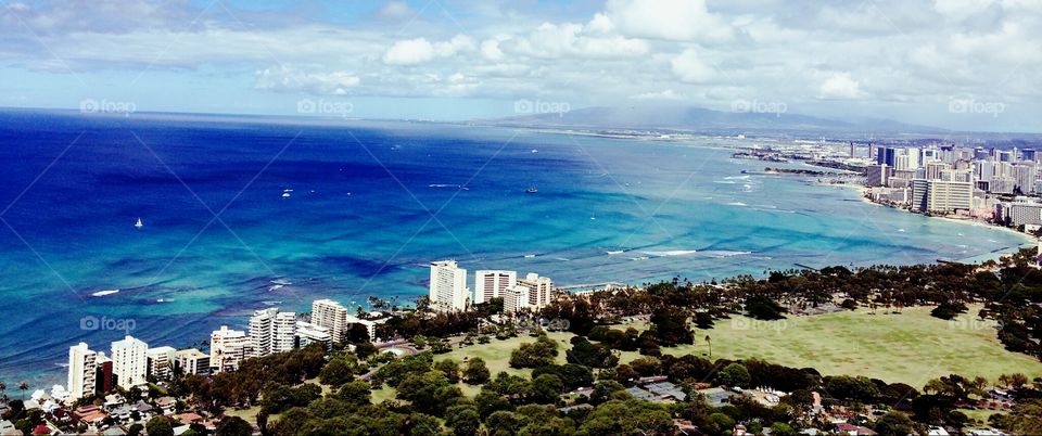 Honolulu coast