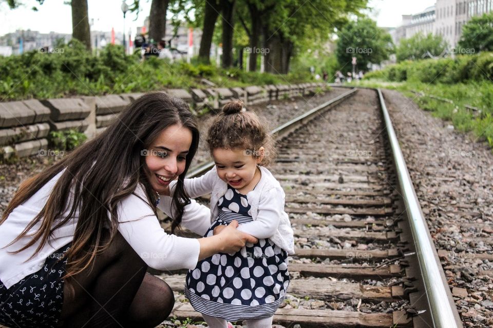 Mother and daughter time 