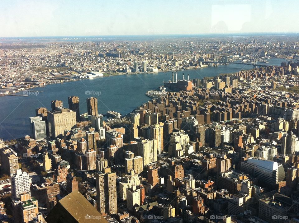 New York City from the Empire State Building
