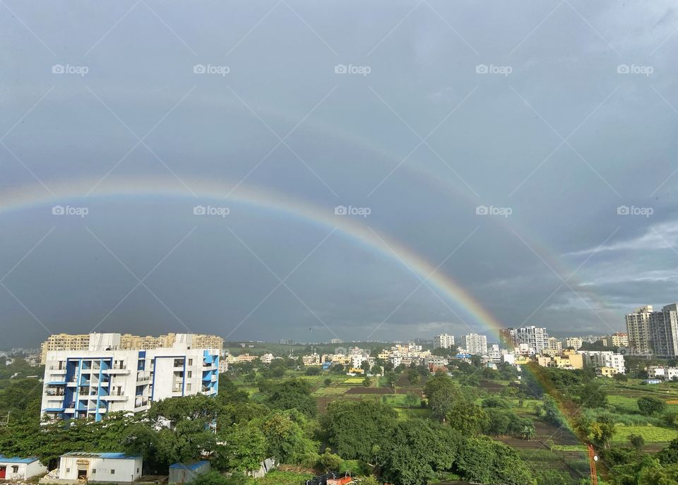There’s just something about seeing a rainbow that makes me really happy and excited! And today I saw a double rainbow! Move excitement! Hope! Positivity! Vibes!