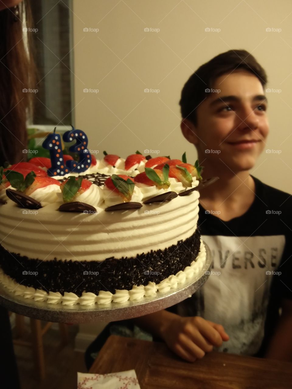 13 birthday cake