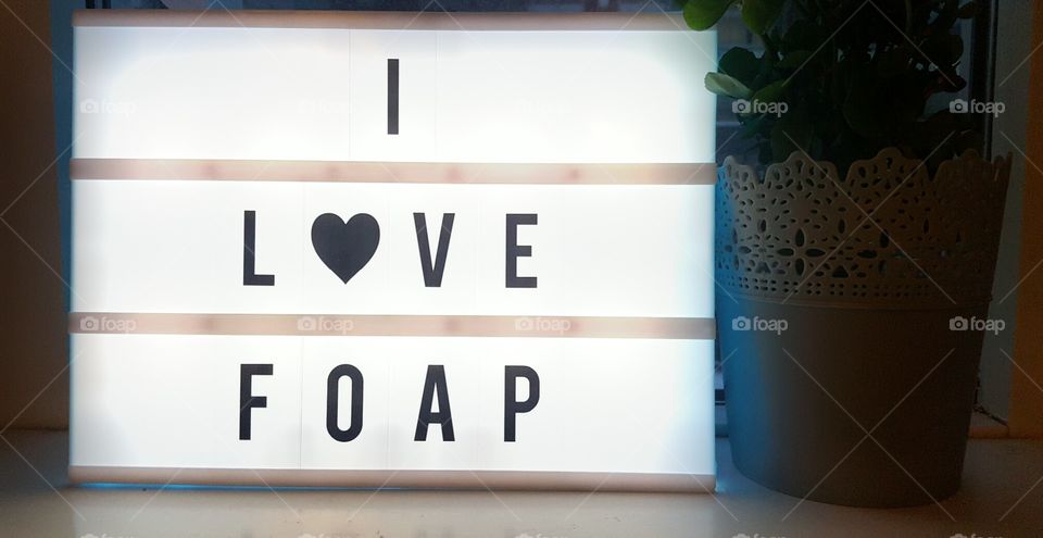 I Love Foap