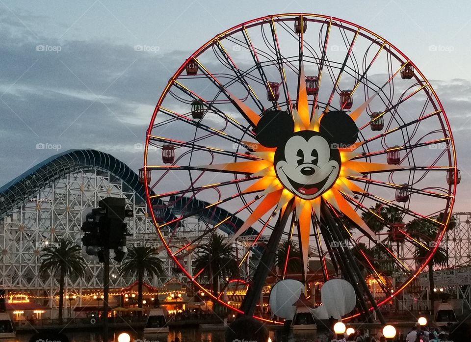 Disneyland Mickey Mouse ferris wheel