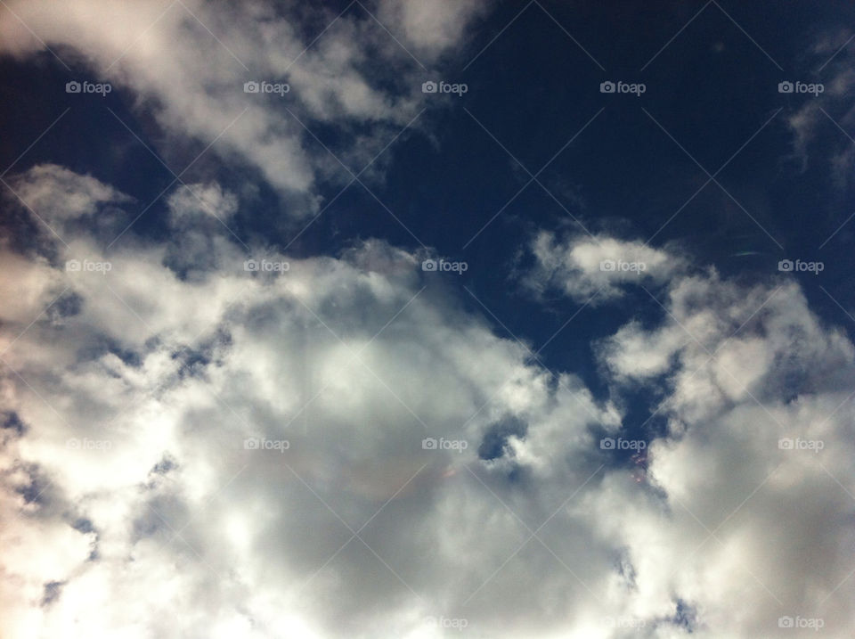 sky nature blue clouds by splicanka