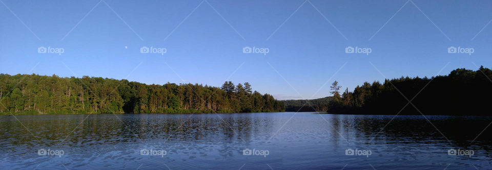 Panoramic of Nick's Lake