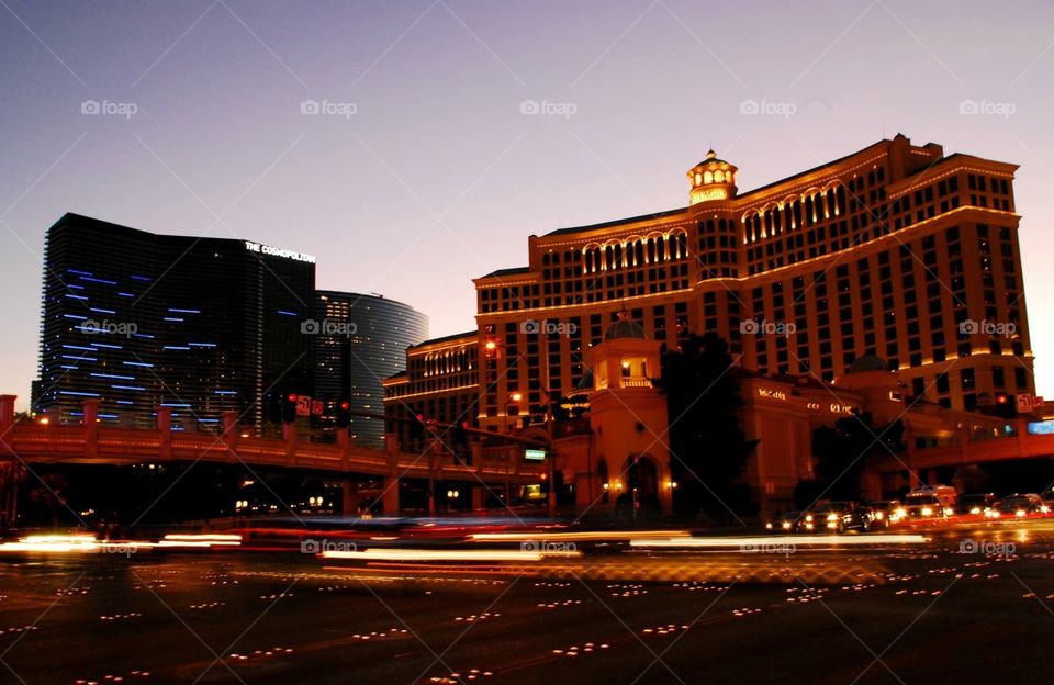 Las Vegas at night