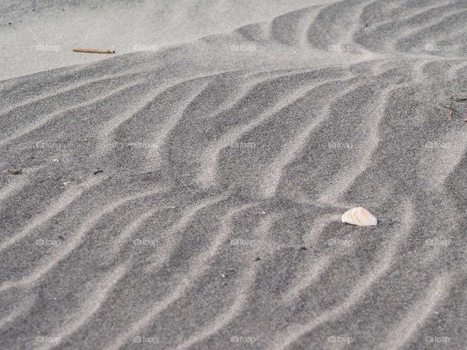 Waves of sand