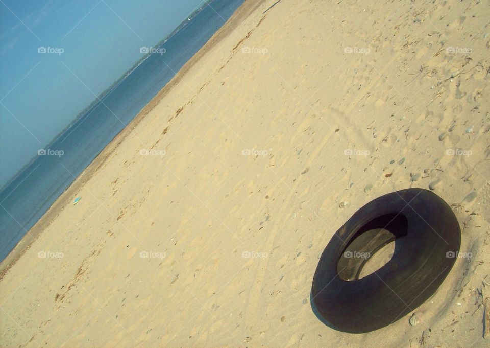 Beached Tire