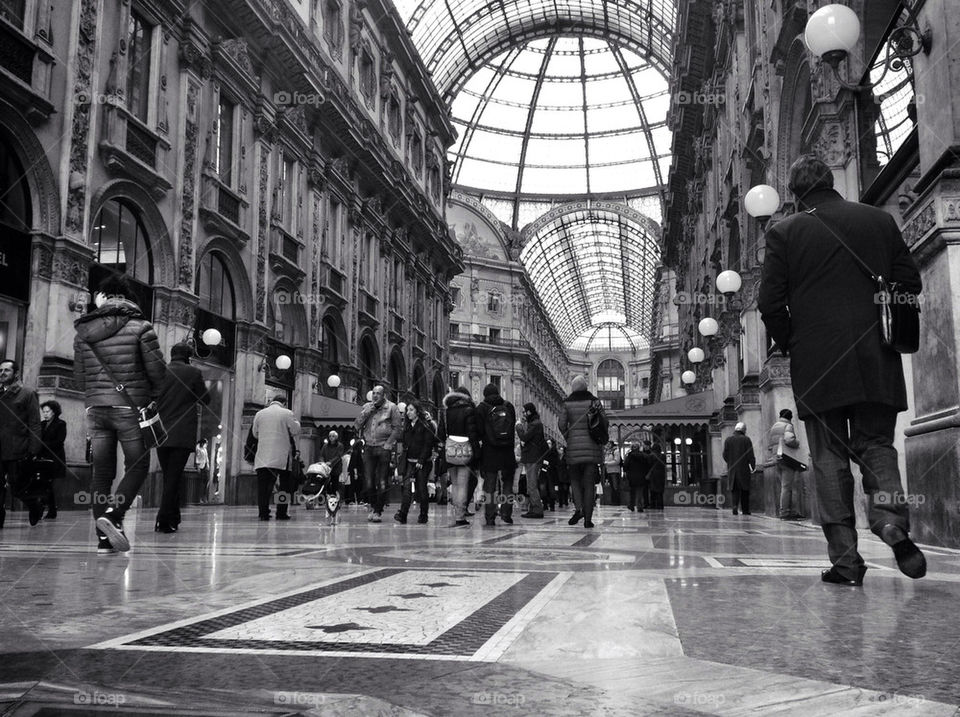 Milano: in Galleria