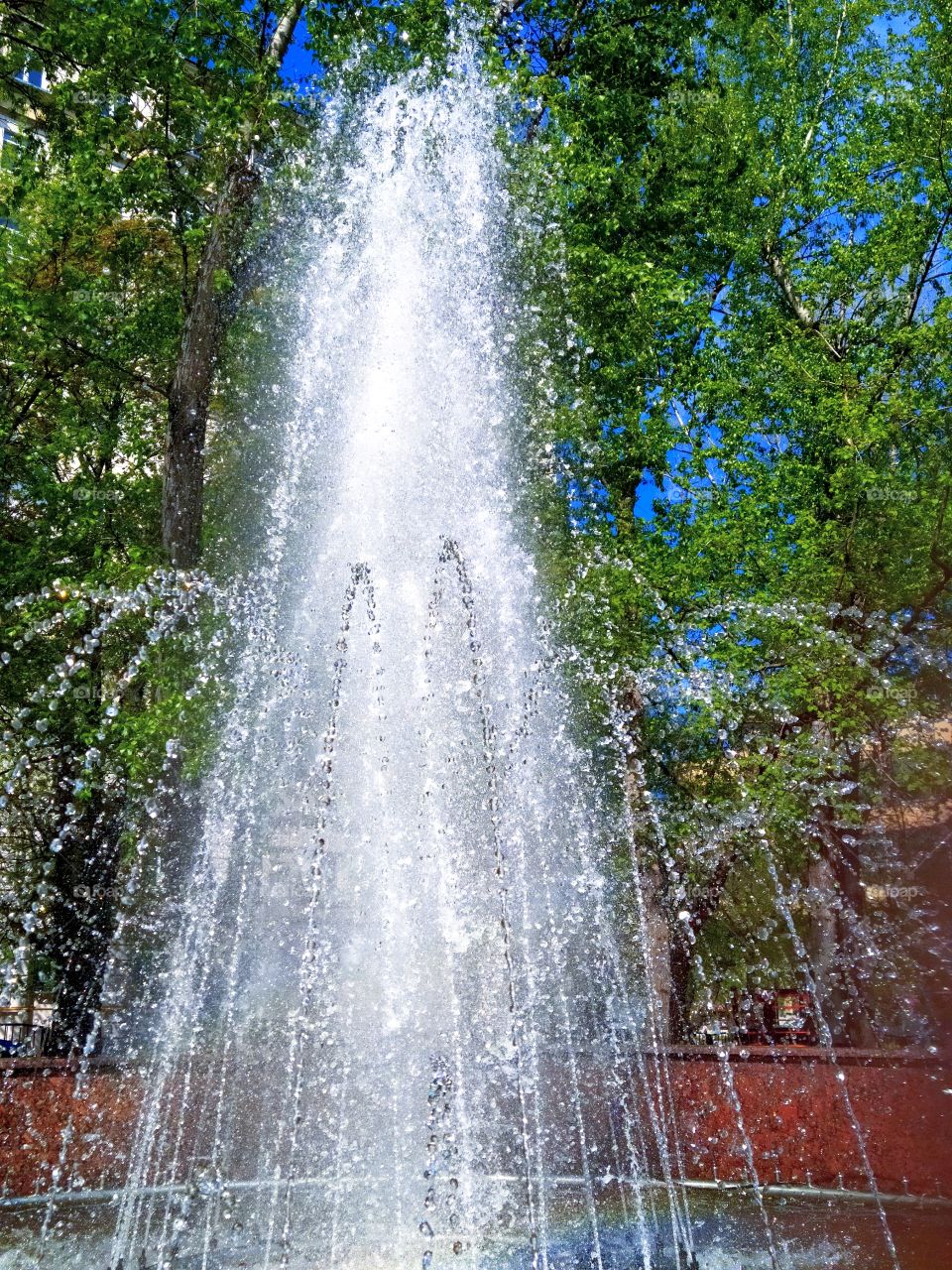 Time for fountains.  Fountain