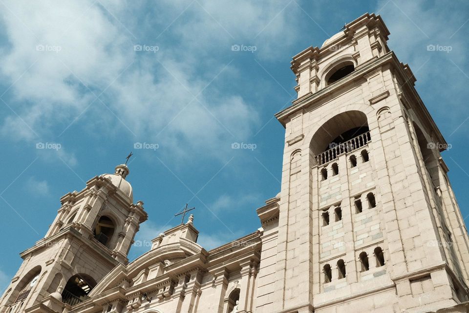 Cathedral of the city, tacna, Peru