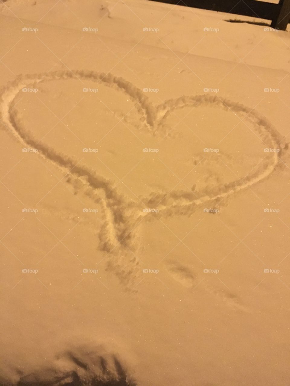 Snow heart 