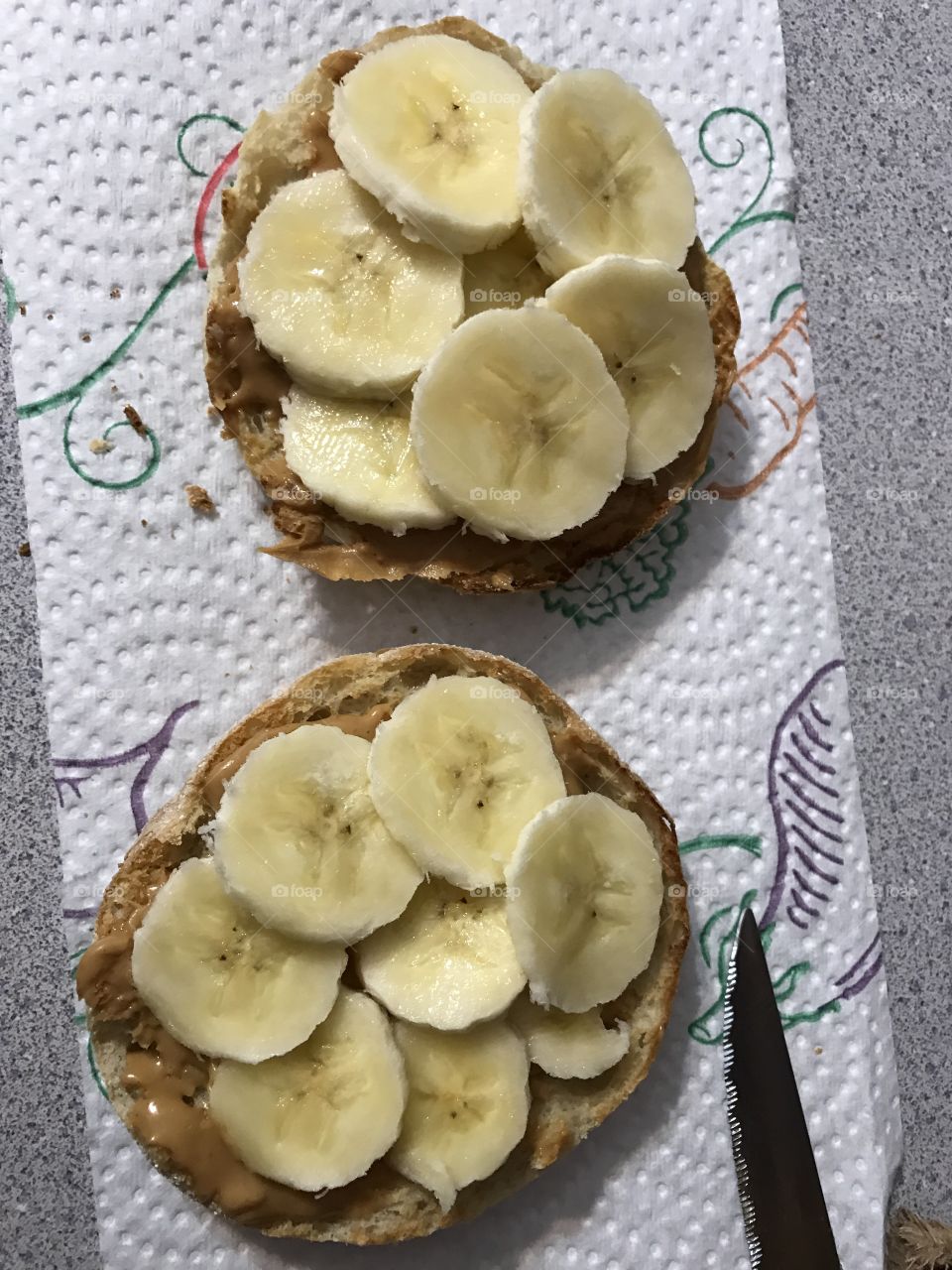 The perfect balance of carbs, protein and potassium/fruit to start the morning with rigor. 