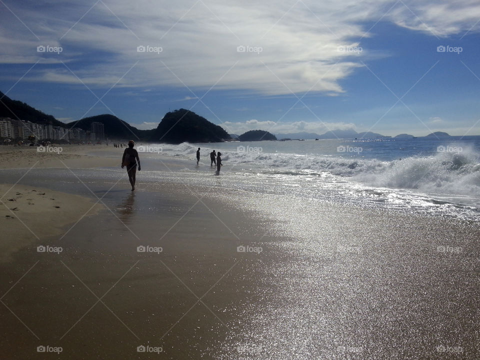 Copacabana beach