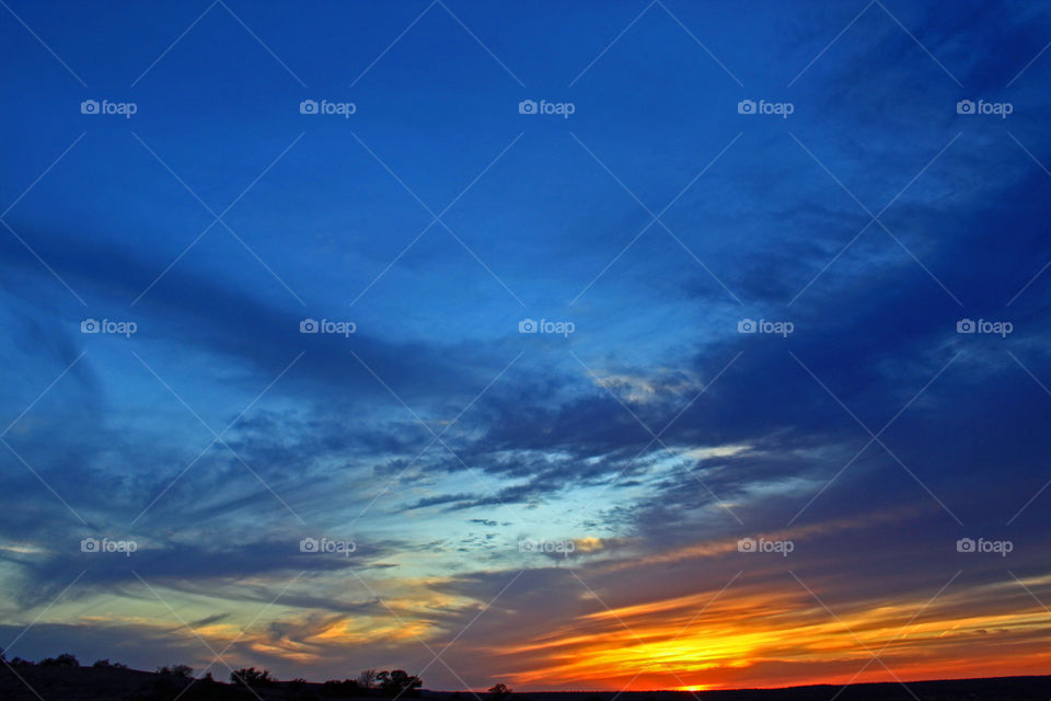 Fredericksburg sunset 