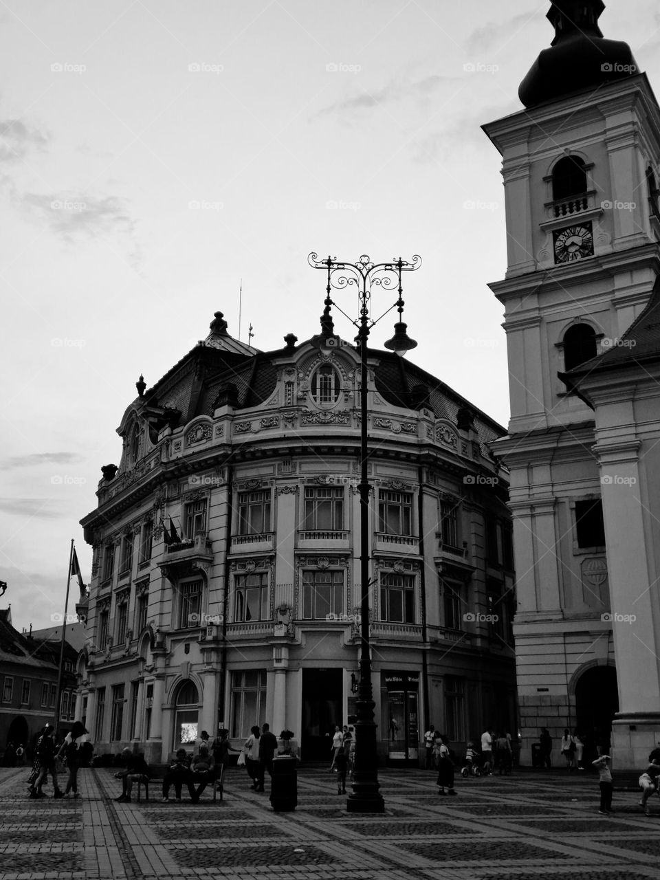 architecture from the city of Sibiu