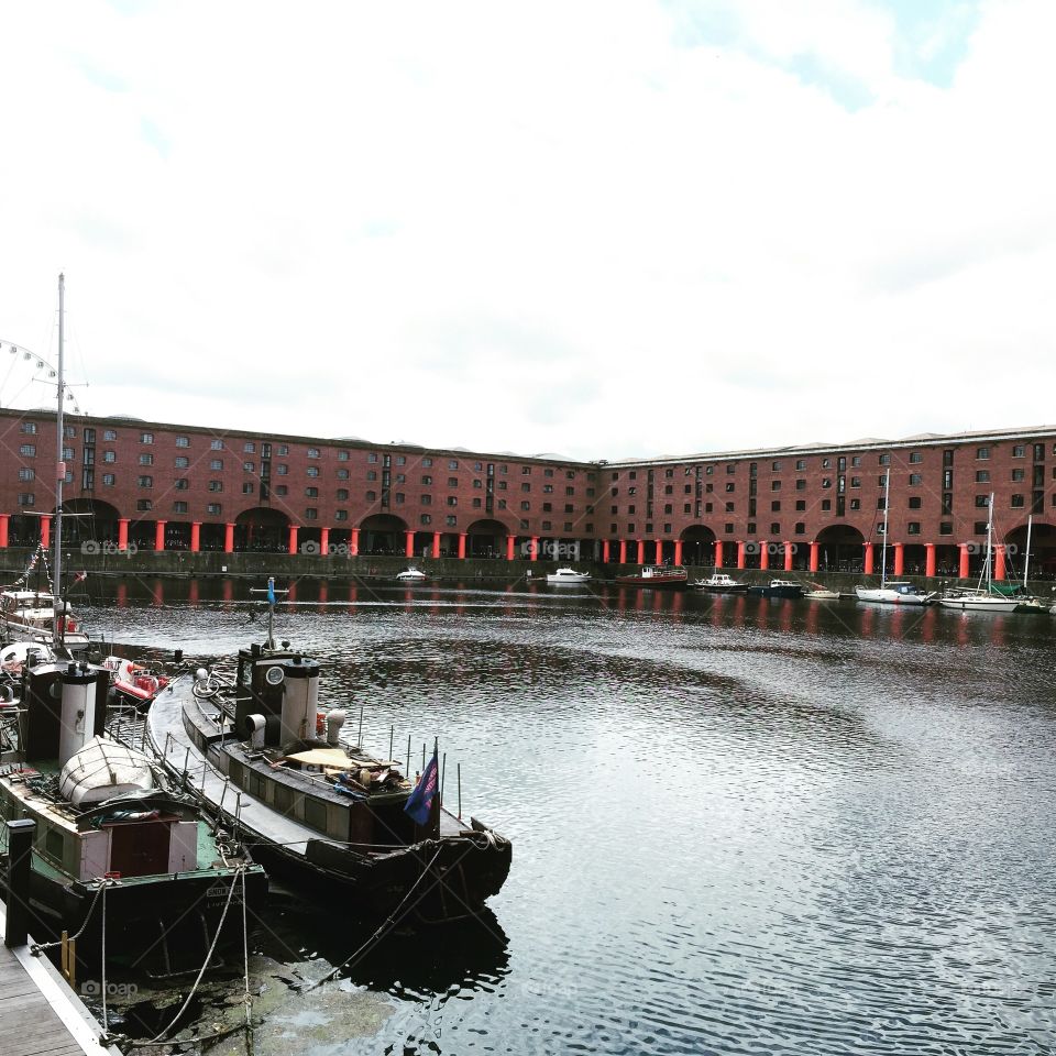 The Albert docks, Liverpool 