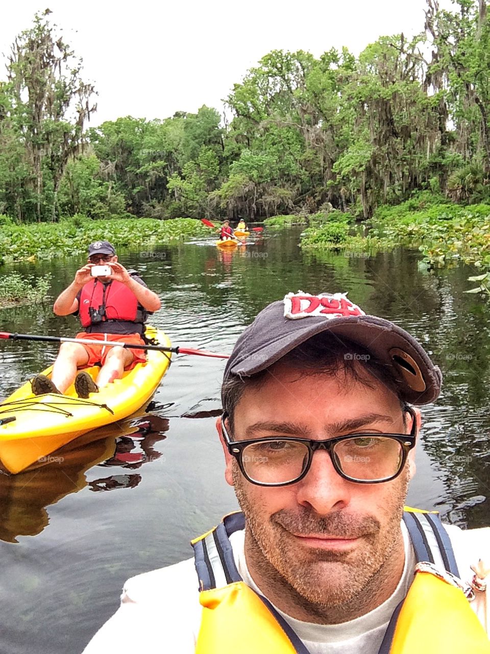 Kayaking on the Wekiva River 