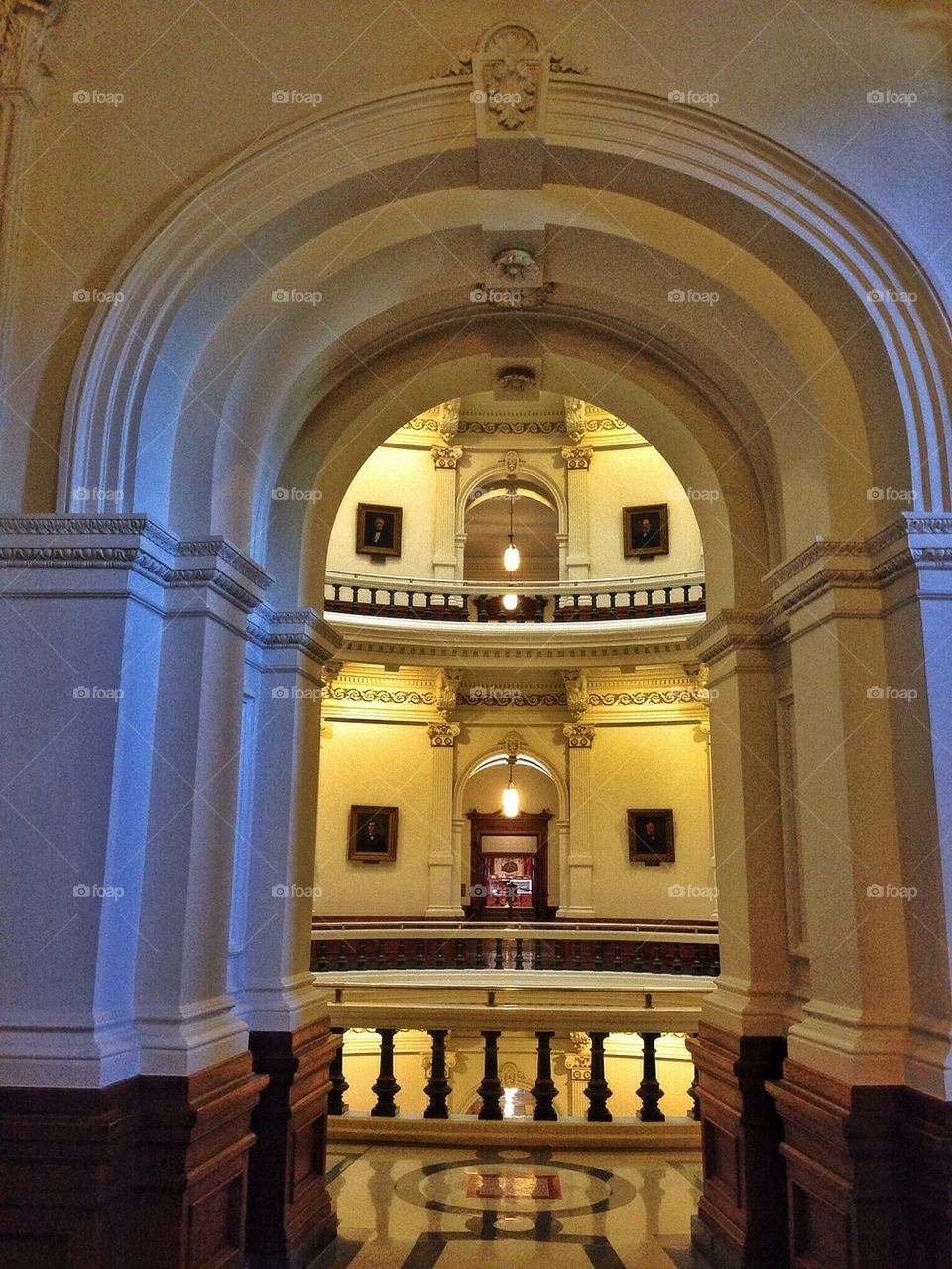 Capital Building Archway