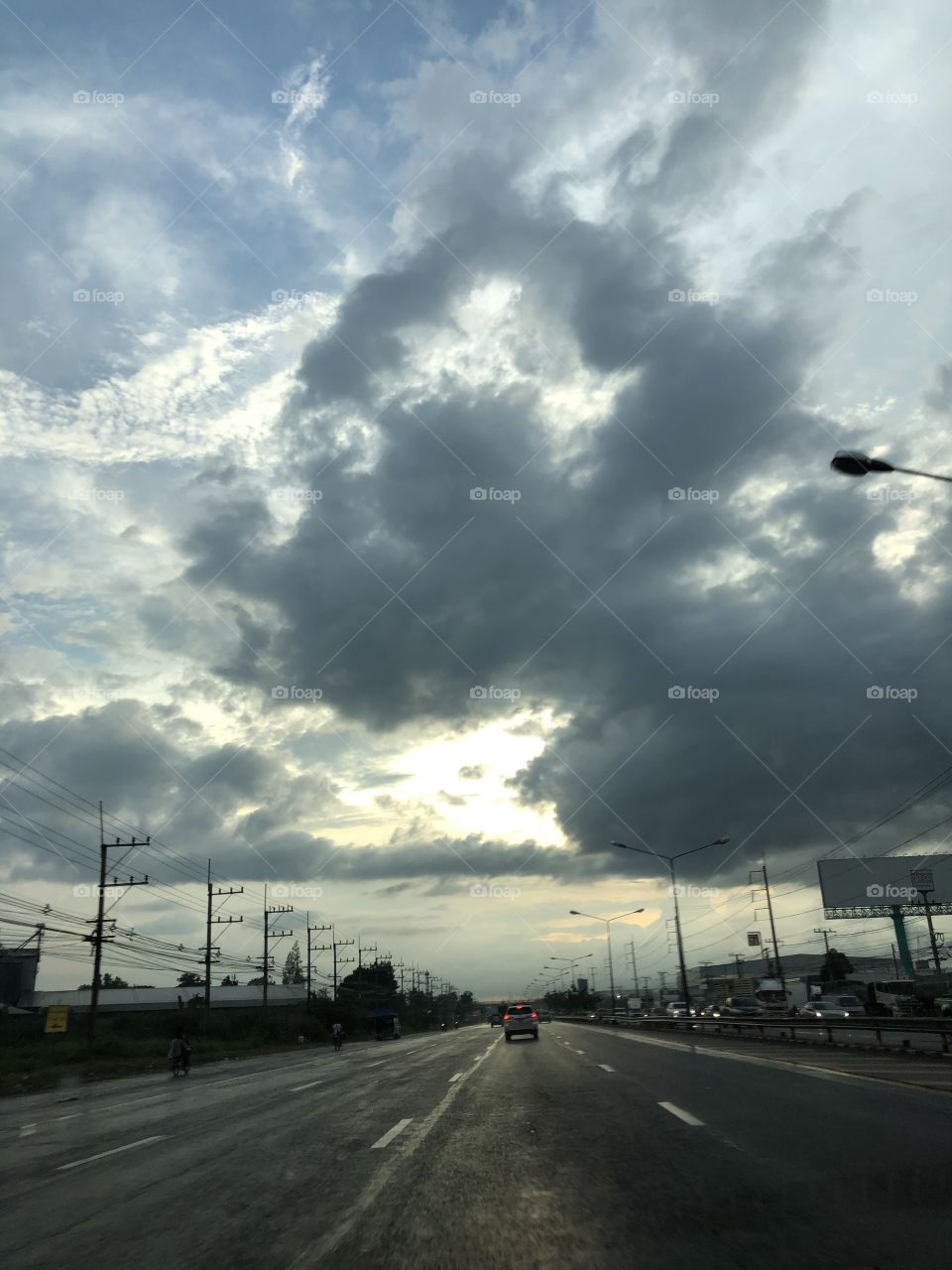 Happy road @ Countryside ( Thailand)