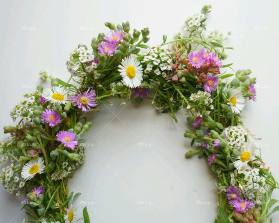 flowers crown