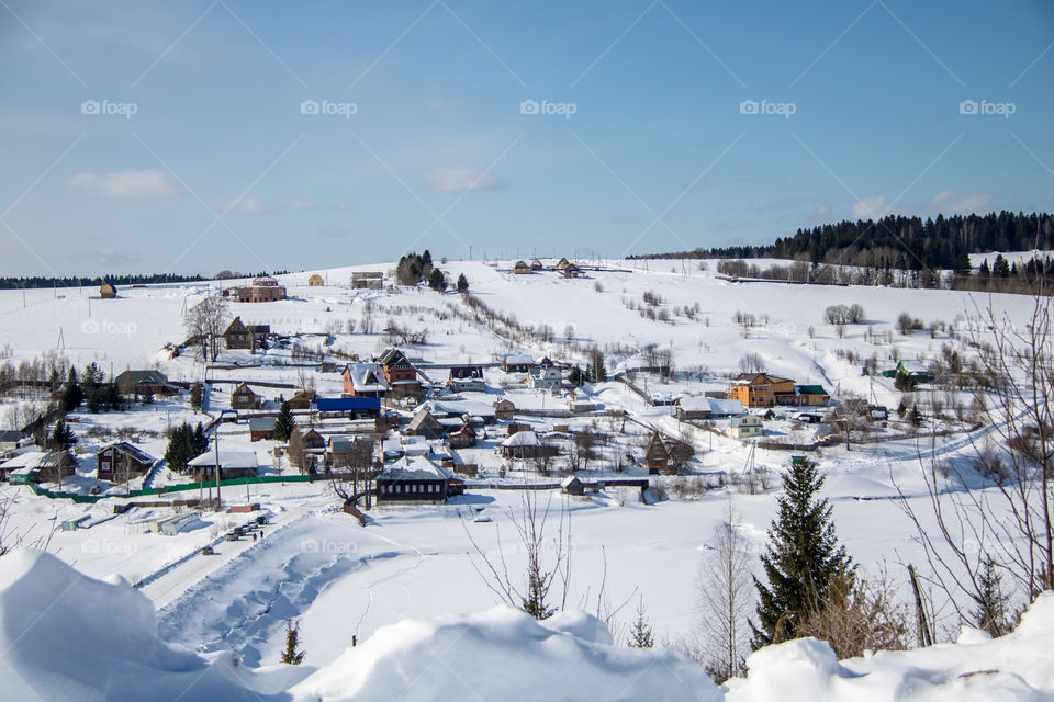 Winter in Siberia