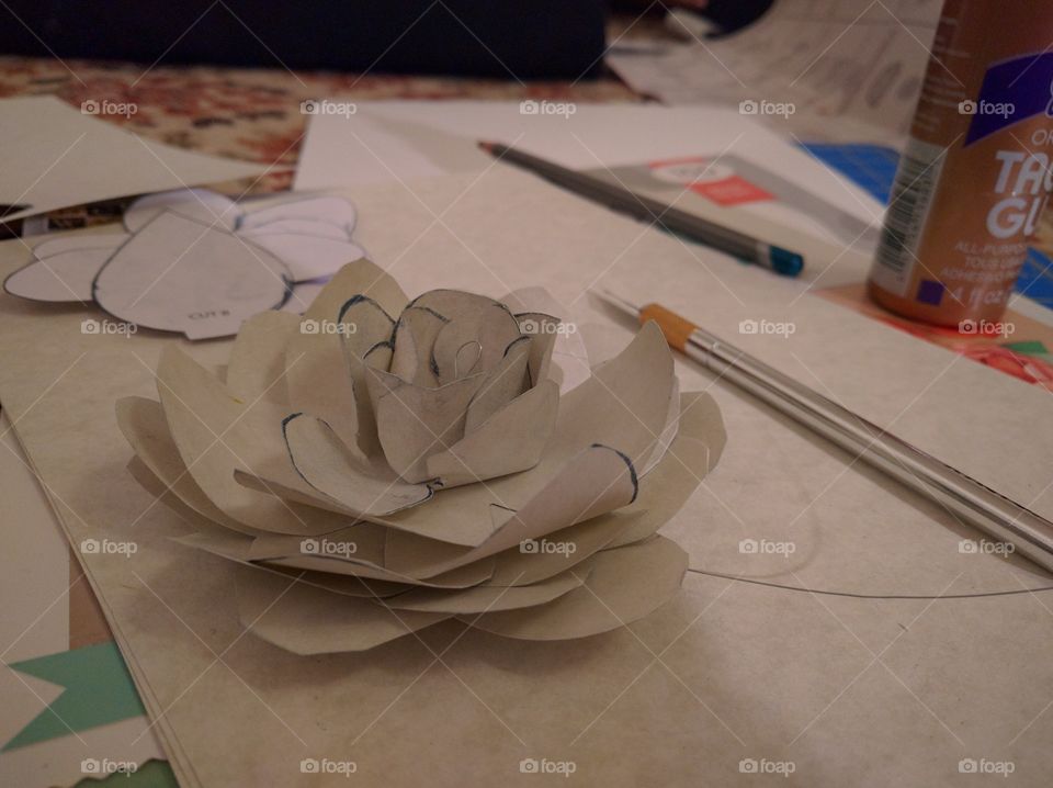 Paper Rose